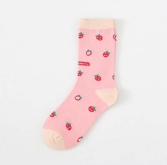 Polaberry Strawberry Socks